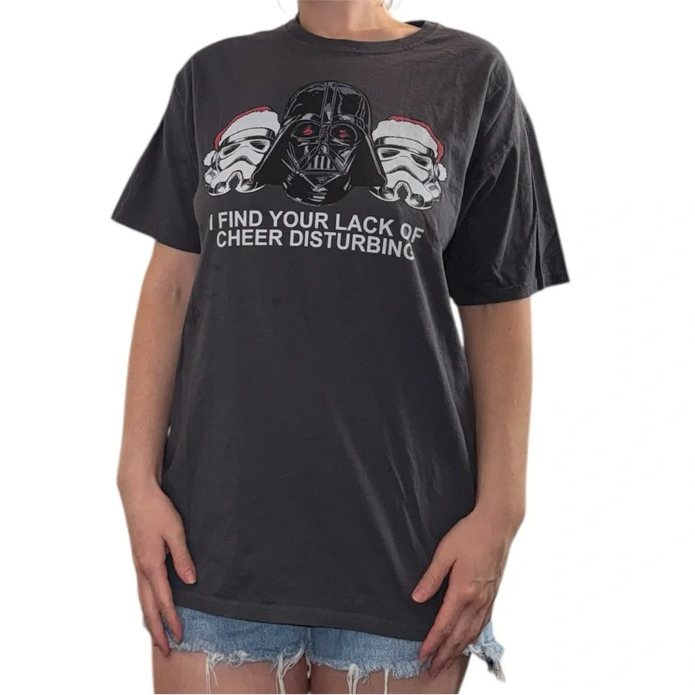 Star Wars Darth Vader & Stormtroopers Graphic Tee - Black